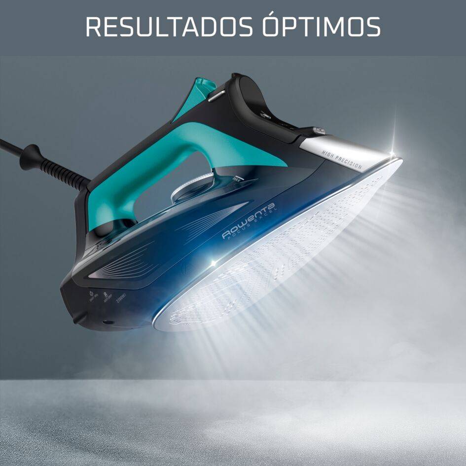 Focus Excel, Plancha de Vapor, 2700 W, Golpe de vapor de 200 g/min