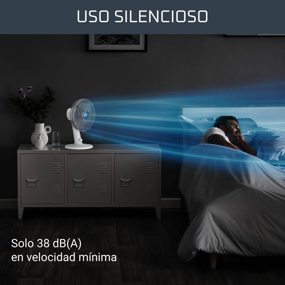 Turbo Silence Extreme +, Ventilador de mesa, Silencioso