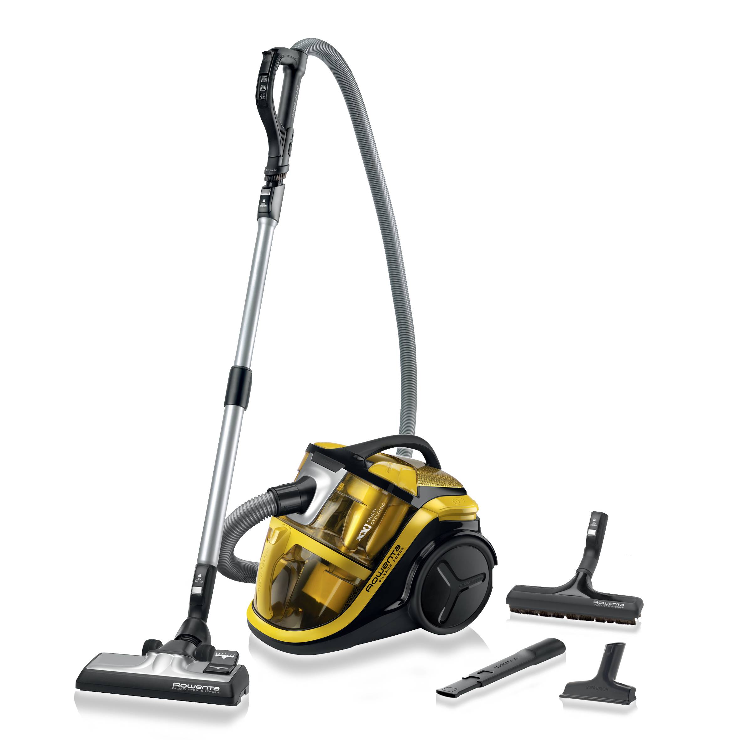 SILENCE FORCE MULTI-CYCLONIC AMARILLO + 3 ACCESORIOS