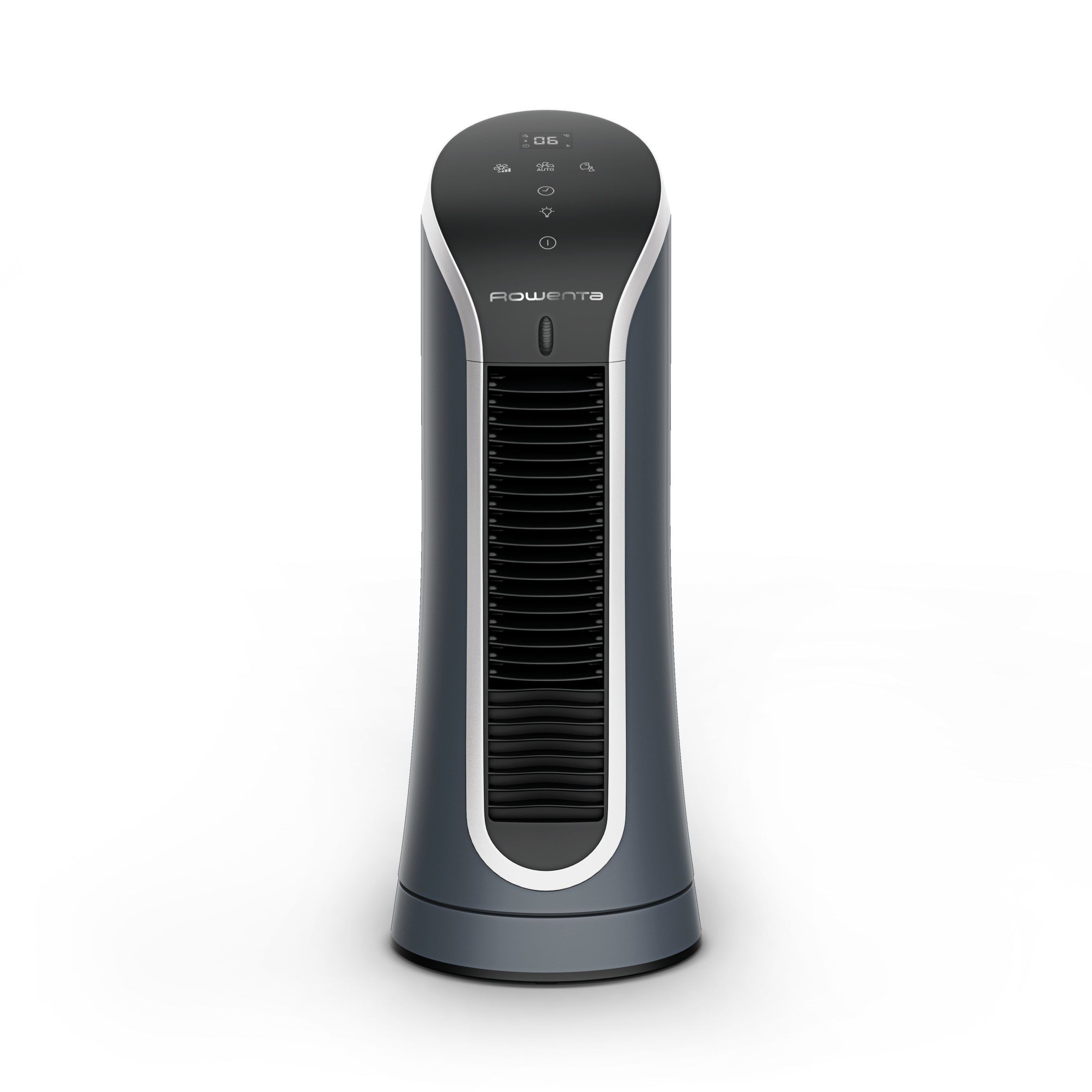 Eole Compact de Rowenta, miniventilador de torre, frescor excepcional, confort silencioso, pantalla led y temporizador