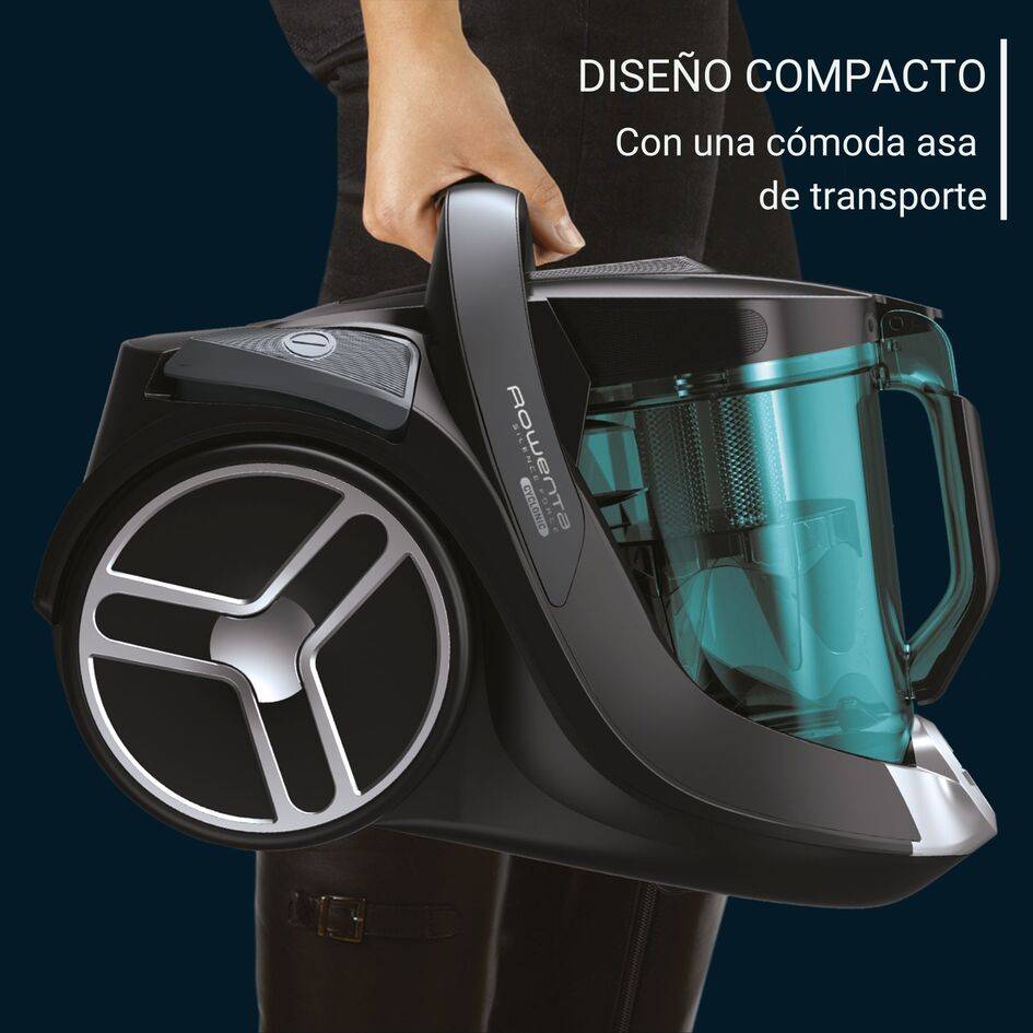 Silence Force Cyclonic, Aspiradora sin bolsa, Motor Effitech, Bajo Consumo, 2,5 L