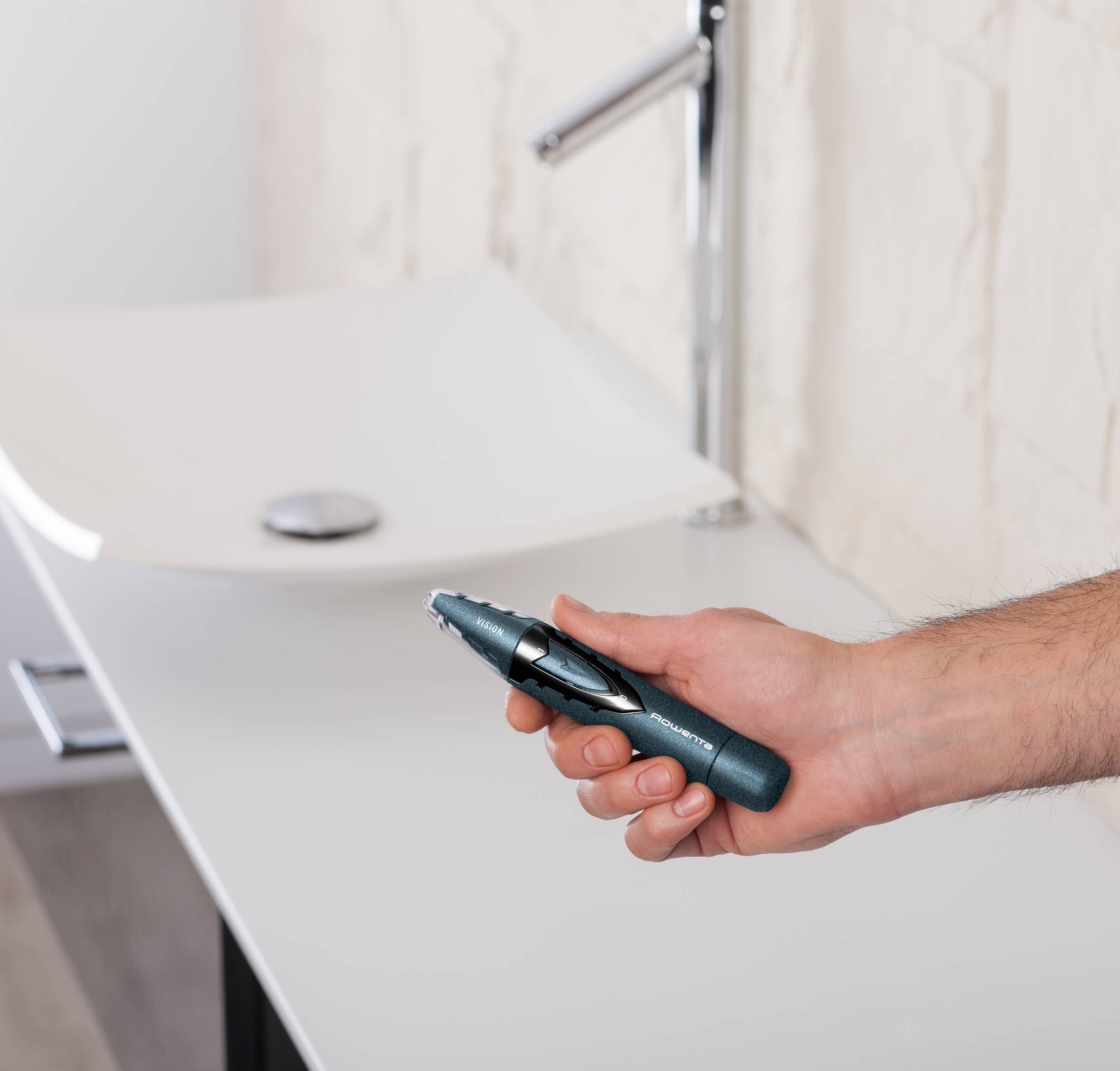 Naricero y orejero Specialist, Cortapelos para nariz y orejas, Tecnología Vision