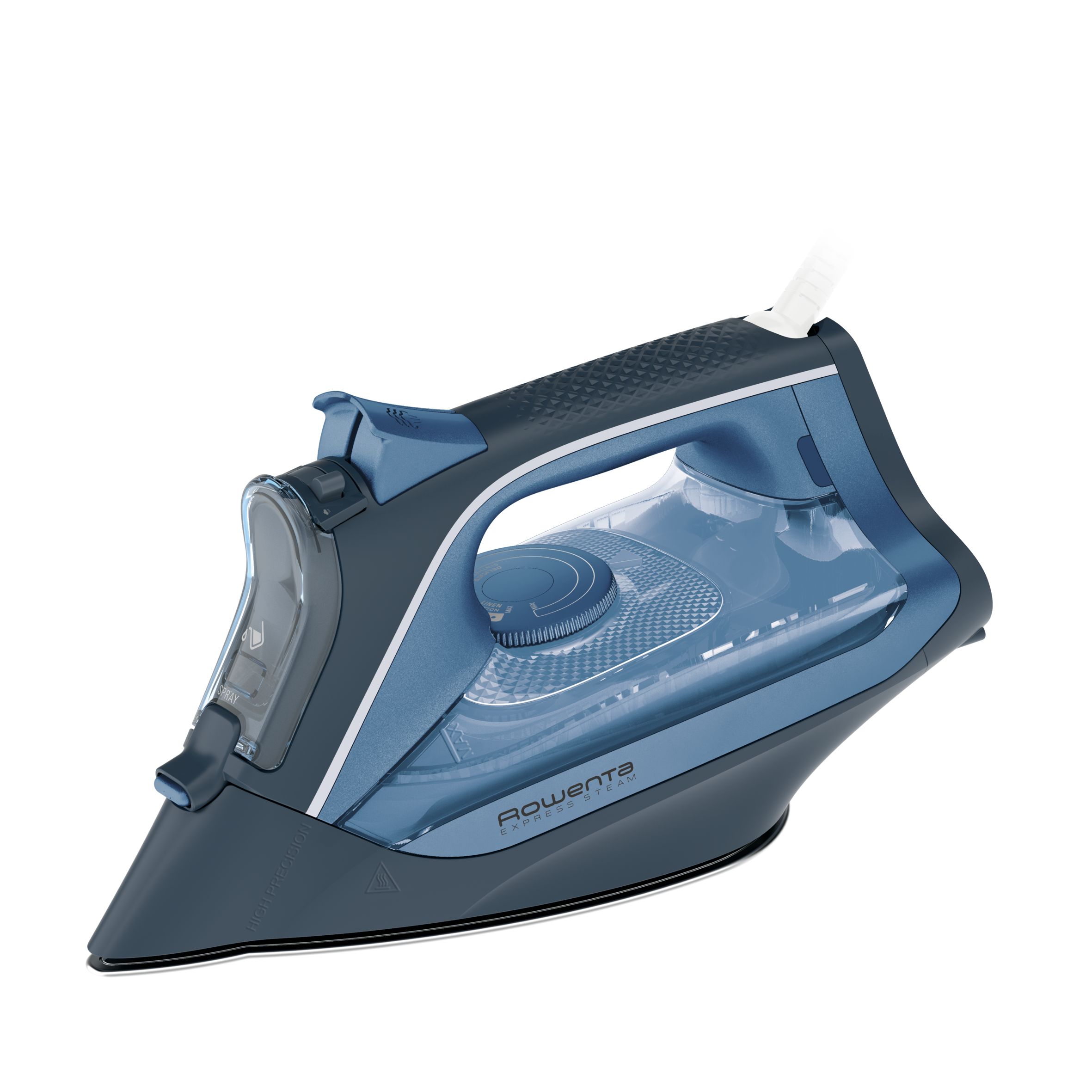 Express Steam de Rowenta, Plancha de vapor,Suela Microsteam 300, Perfecta Distribución del Vapor, Plancha con Salida de Vapor Continuo 40 g/min, Golpe de Vapor 160 g/min