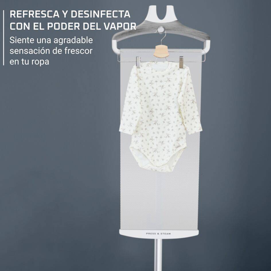 Pro Style Care, Cepillo de vapor de pie, Cabezal XL, Vapor continuo de 42 g/min, 4 ajustes