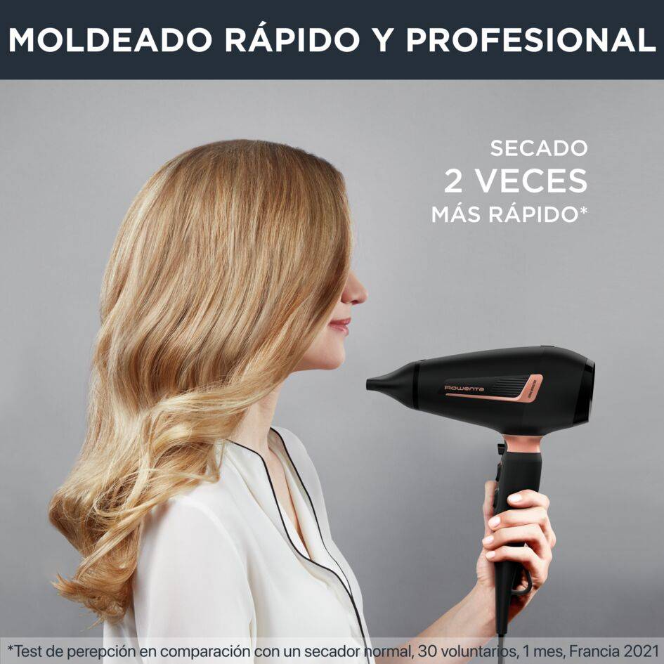 Pro Expert, Secador de pelo, Motor AC, 2200 W, Tecnología iónica