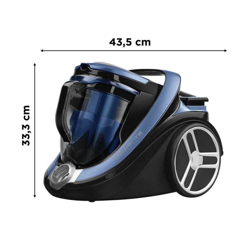 Silence Force Cyclonic, Aspiradora sin bolsa, Animal Care, Azul