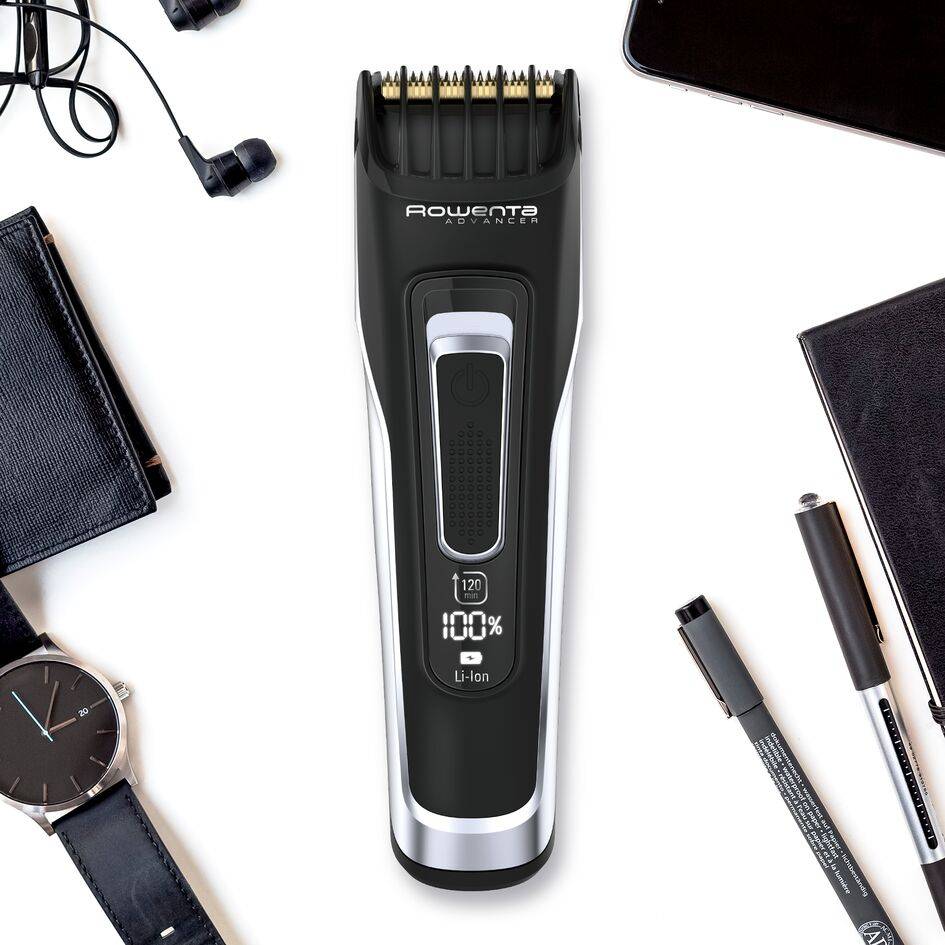 ADVANCER NEGRO Y PLATA + 3 ACCESORIOS