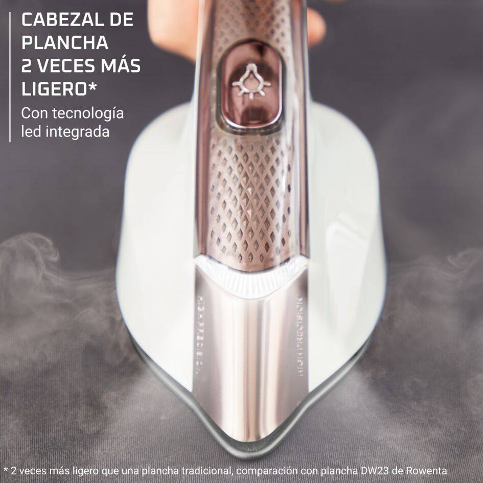 IXEO Vision de Rowenta, Plancha y Cepillo de vapor todo en uno, Tabla multiposición, LED Vision, Salida de vapor de hasta 80&nbsp;g/min y un potente golpe de vapor de 200&nbsp;g/min, QR1811F0