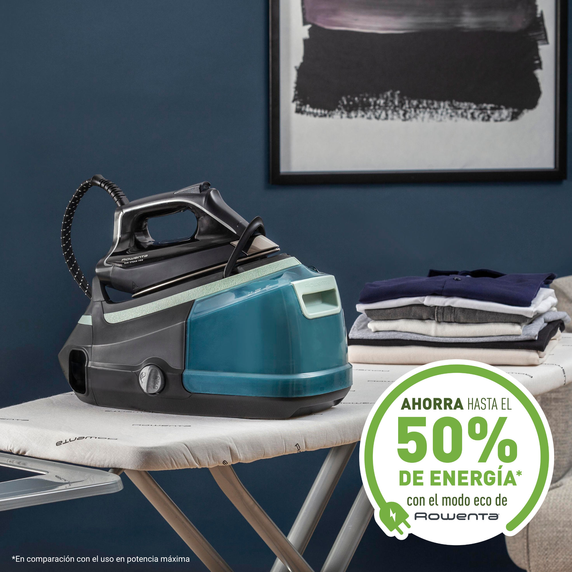 Eco Steam Pro, Centro de planchado