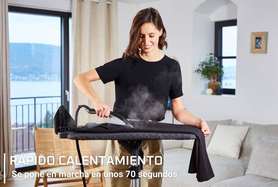 Ixeo +, Solución de planchado, Smart Board de 3 posiciones, 5 bares, Golpe de 90 g/min