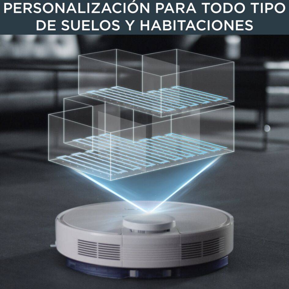 X-Plorer Serie 75 Total Care, Robot aspirador, Blanco
