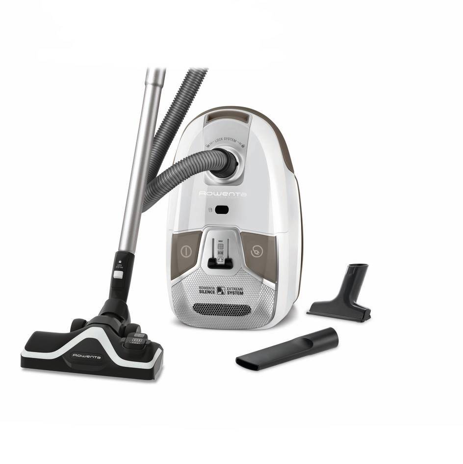 SILENCE FORCE COMPACT BLANCO Y BEIGE + 2 ACCESORIOS