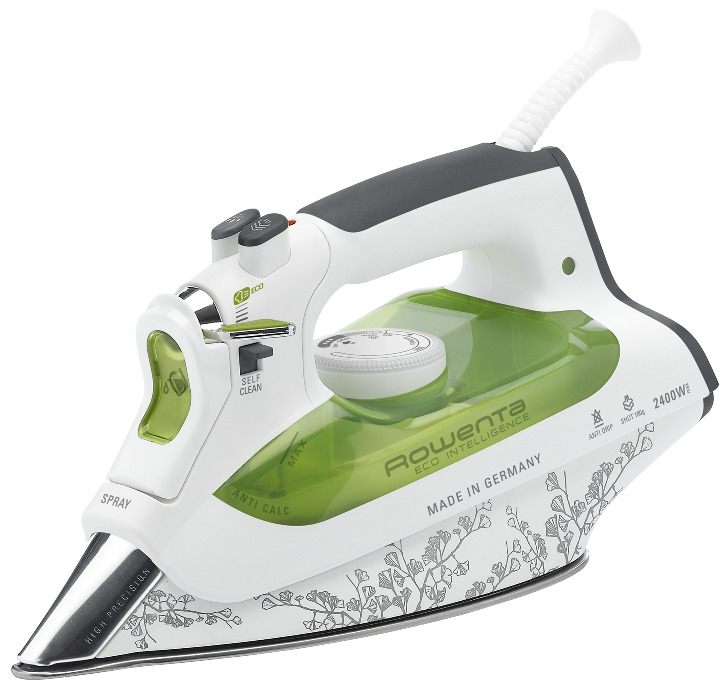 Eco Intelligence, plancha de vapor, modo Eco