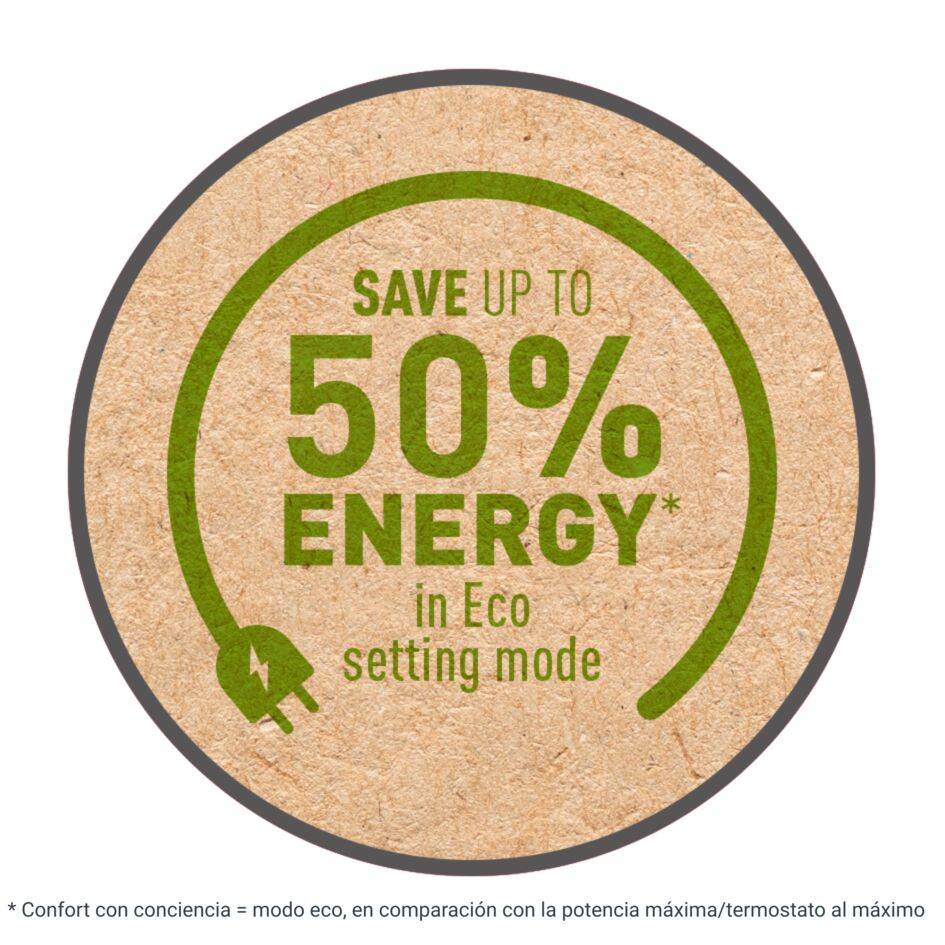 Intense Comfort Aqua de Rowenta, Calefactor de baño seguro, silencioso, 2400 W de potencia