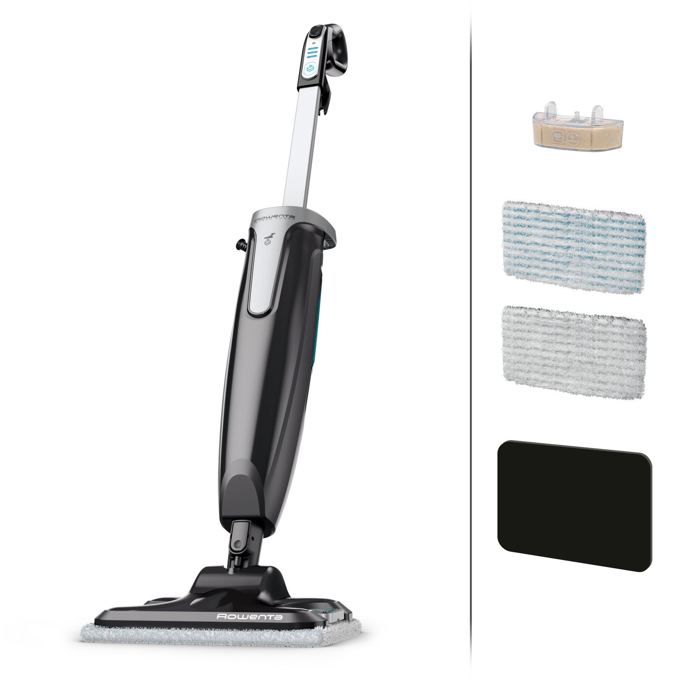 STEAM POWER NEGRA Y PLATEADA