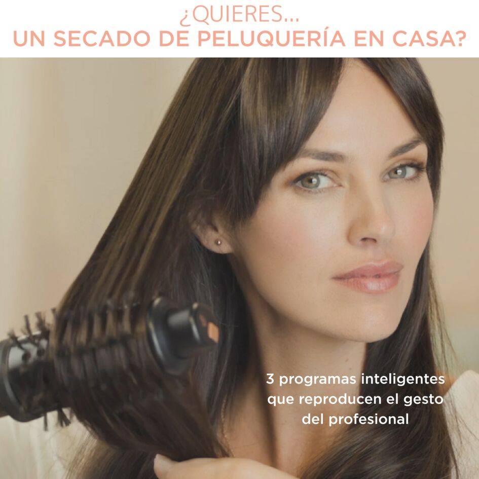 Virtuose Brush Ultimate Experience, Cepillo de aire, Moldea, 3 cabezales