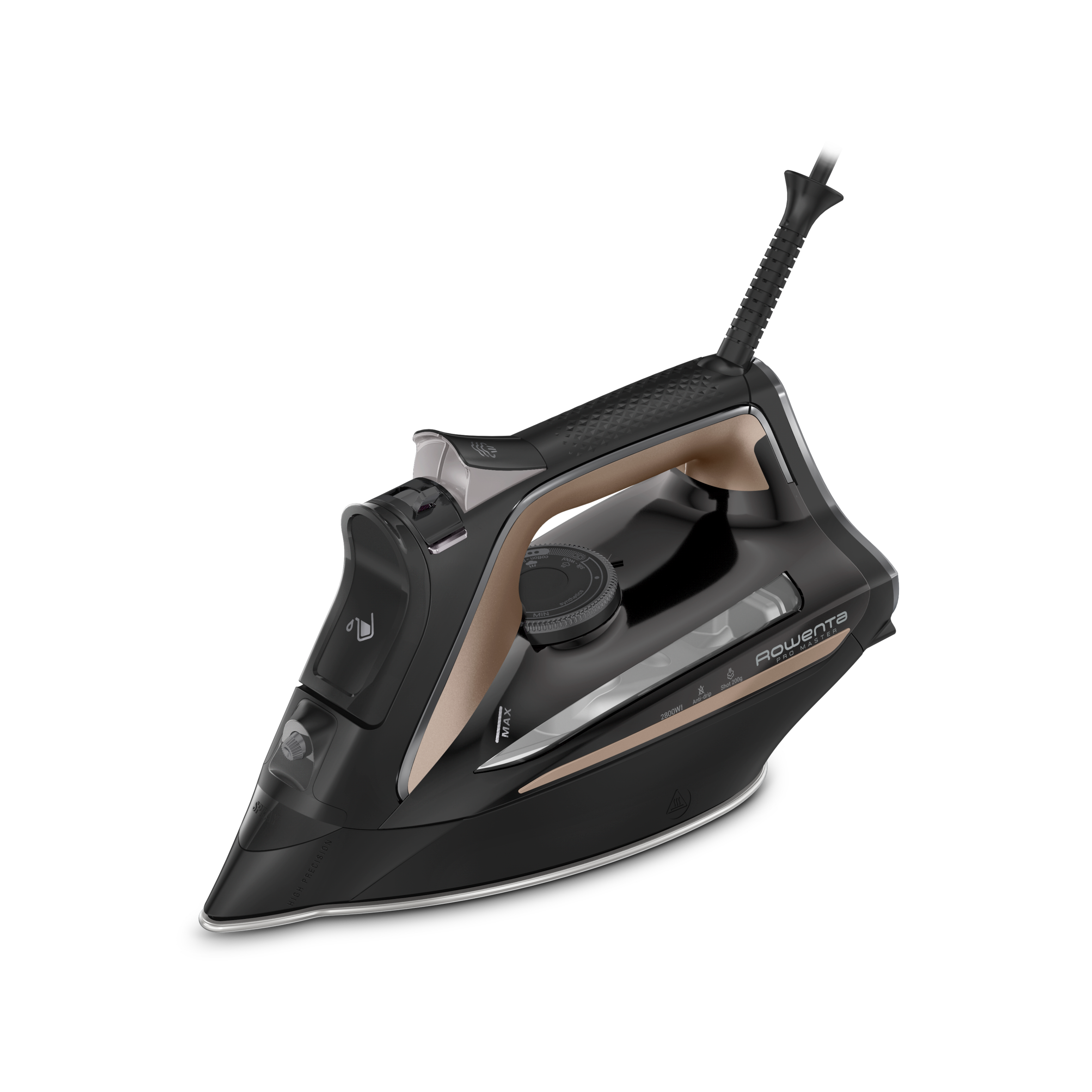 Pro Master, Plancha de vapor, Golpe de vapor de 200 g/min