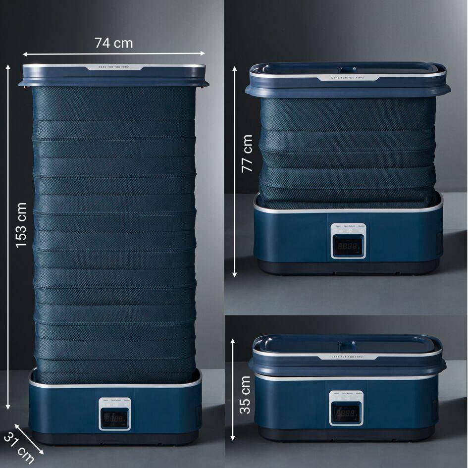 Care For You First de Rowenta, Solución de planchado automática, Elimina arrugas y olores, Desinfecta, Compacto