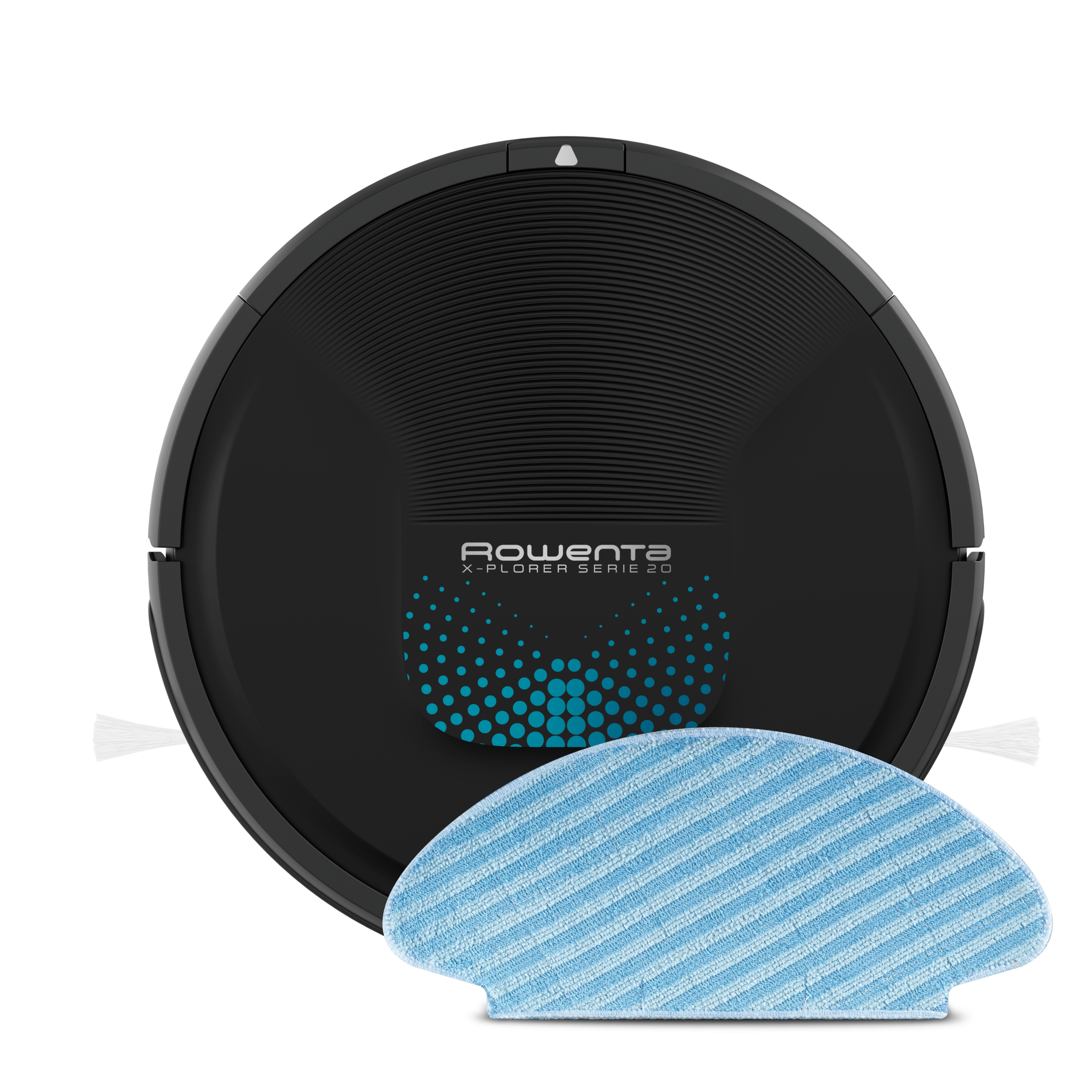  X-Plorer Serie 20 de Rowenta, Robot Aspirador, Cepillo Motorizado Activo, 3&nbsp;Modos de Navegación, Sensores Avanzados, Batería de Iones de Litio Duradera, 150&nbsp;Min de Autonomía, RR6875WH