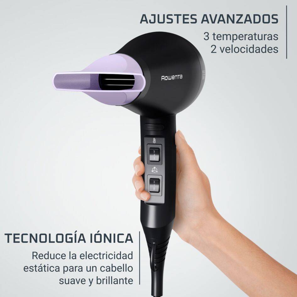 SECADOR PRO MOTOR AC LILA