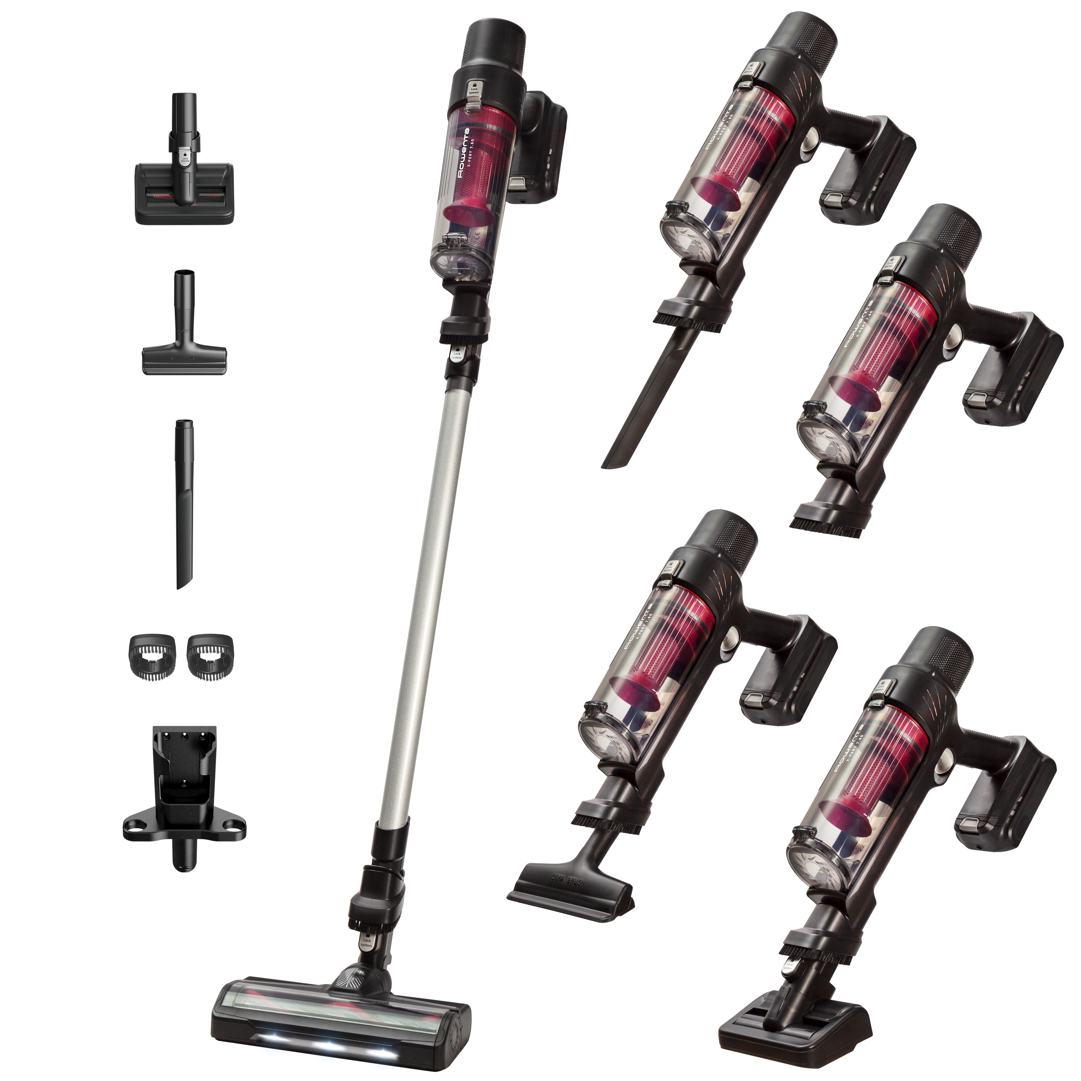 X-Pert 7.60,  Aspiradora escoba, 140 W, Muy ligera, Modelo Animal