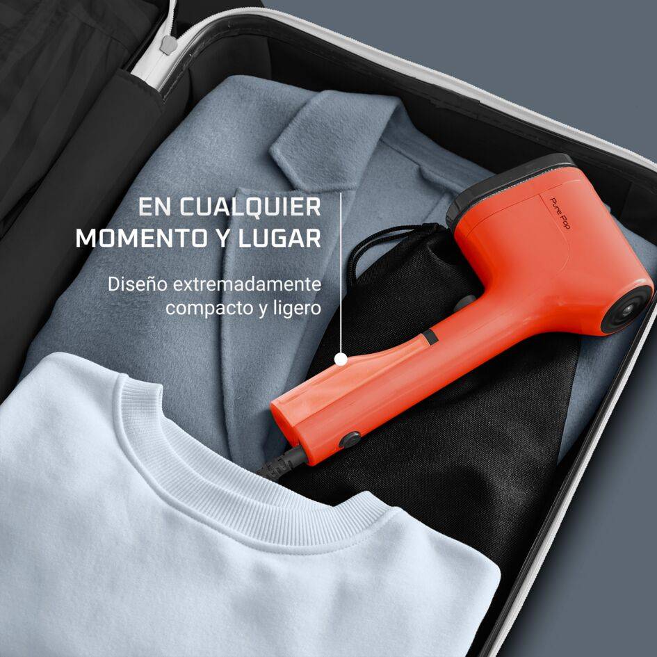 Pure Pop Rojo, Cepillo de vapor, Salida de vapor 20 g/min