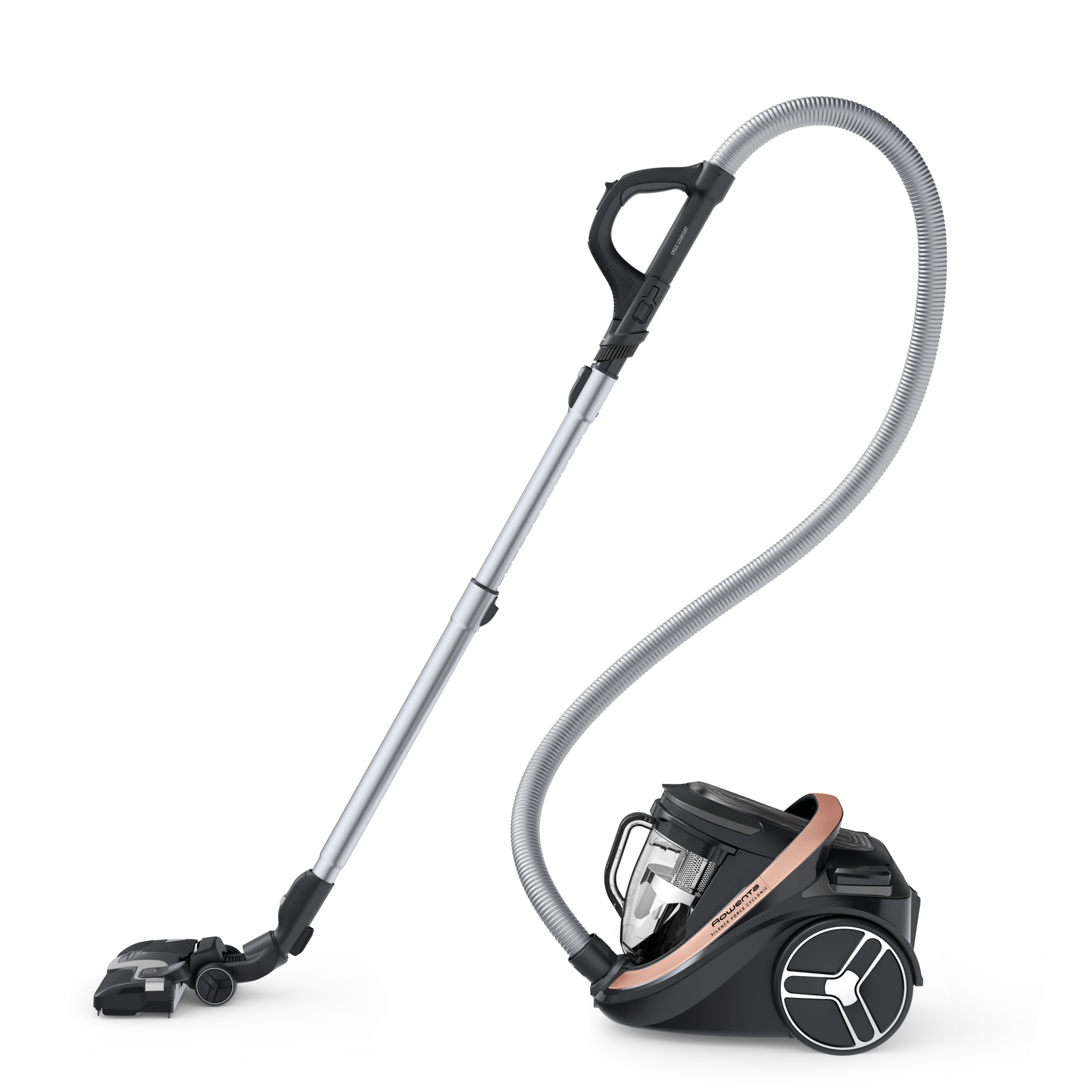 Silence Force Cyclonic Effitech, Aspiradora trineo sin bolsa, Modelo para hogar y coche