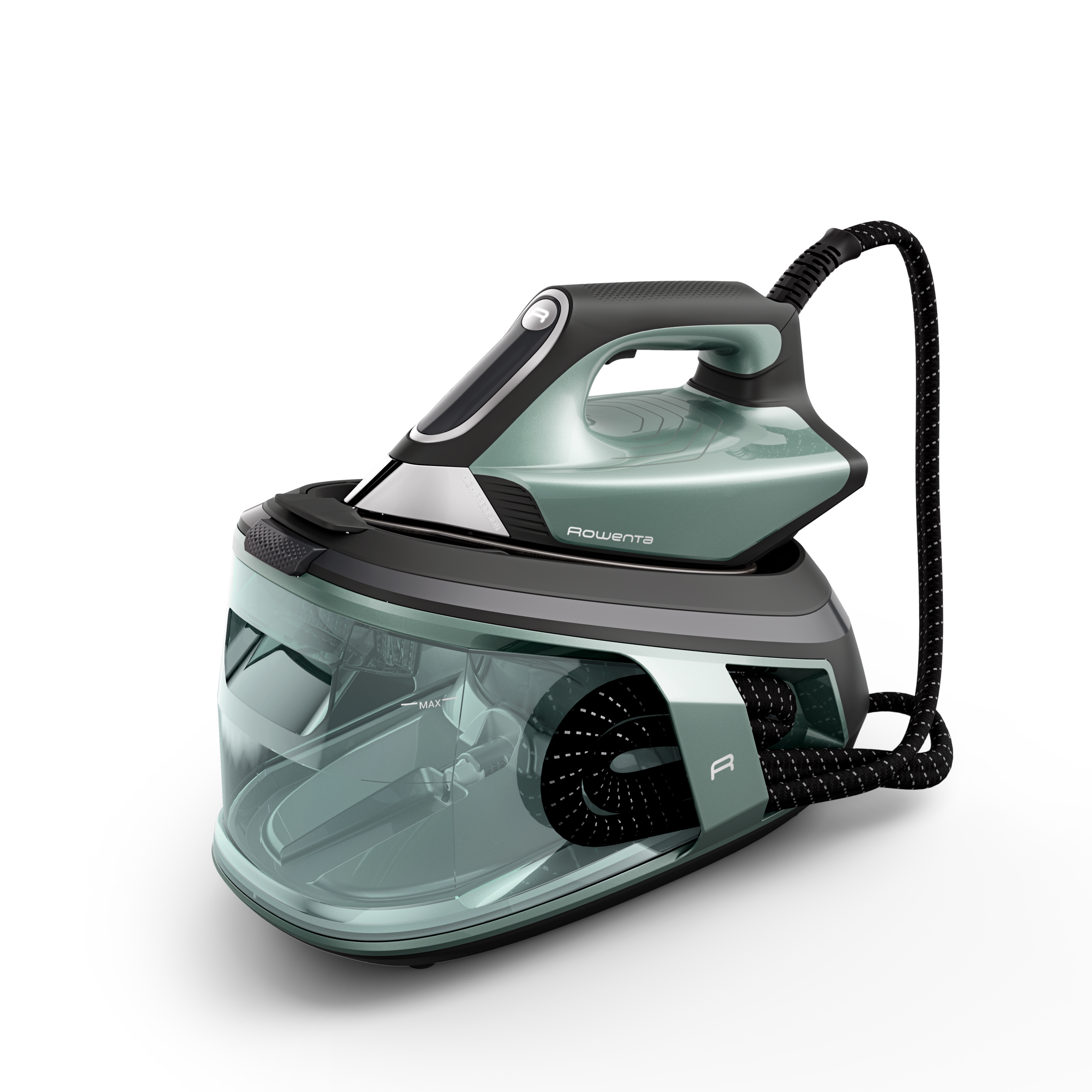 Force Pro 500 de Rowenta, Centro de planchado, golpe de vapor de 600&nbsp;g/minuto, 8 bares, tecnología Quicksteam, ahorra energía