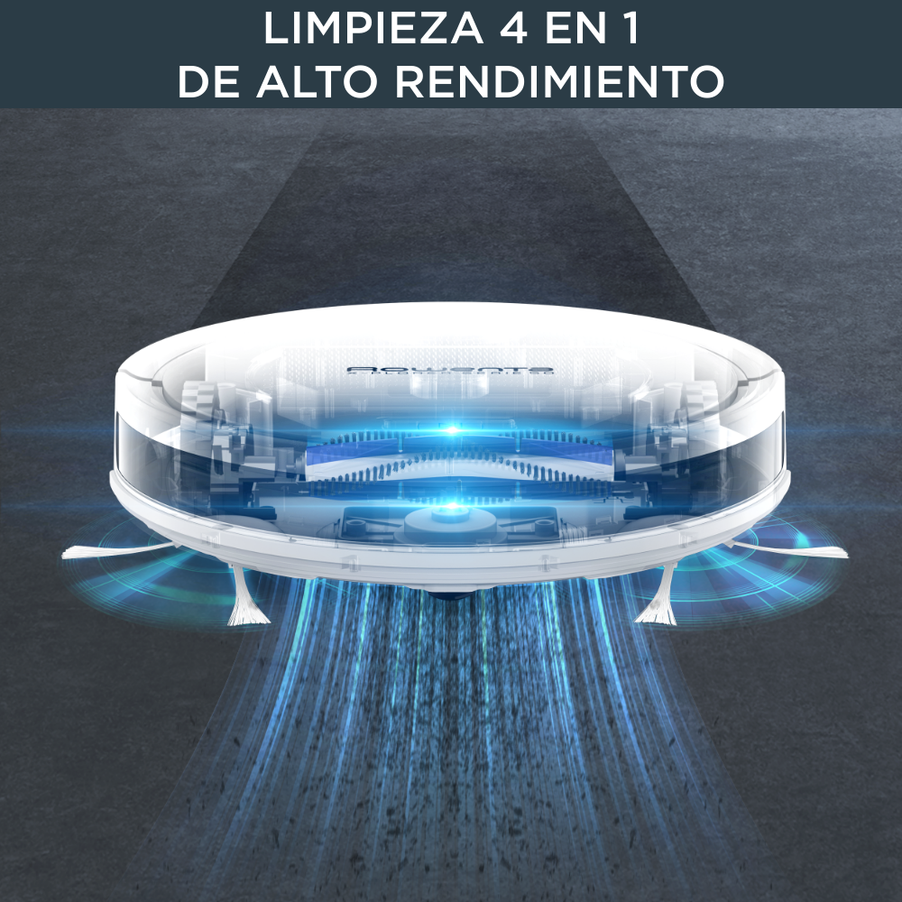 X-Plorer serie 50 Total Care + Connect, Robot aspirador, 4 en 1