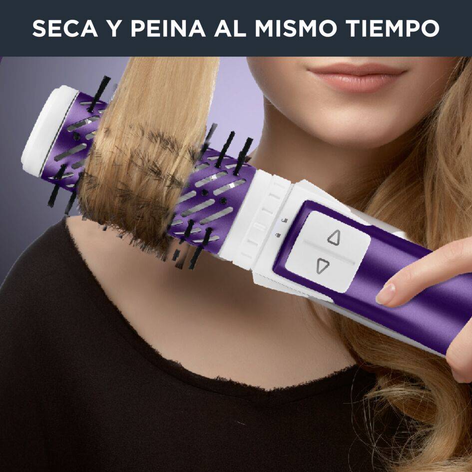 Brush Activ Volume & Shine, Cepillo secador, Moldea, 2 cabezales, Tecnología iónica