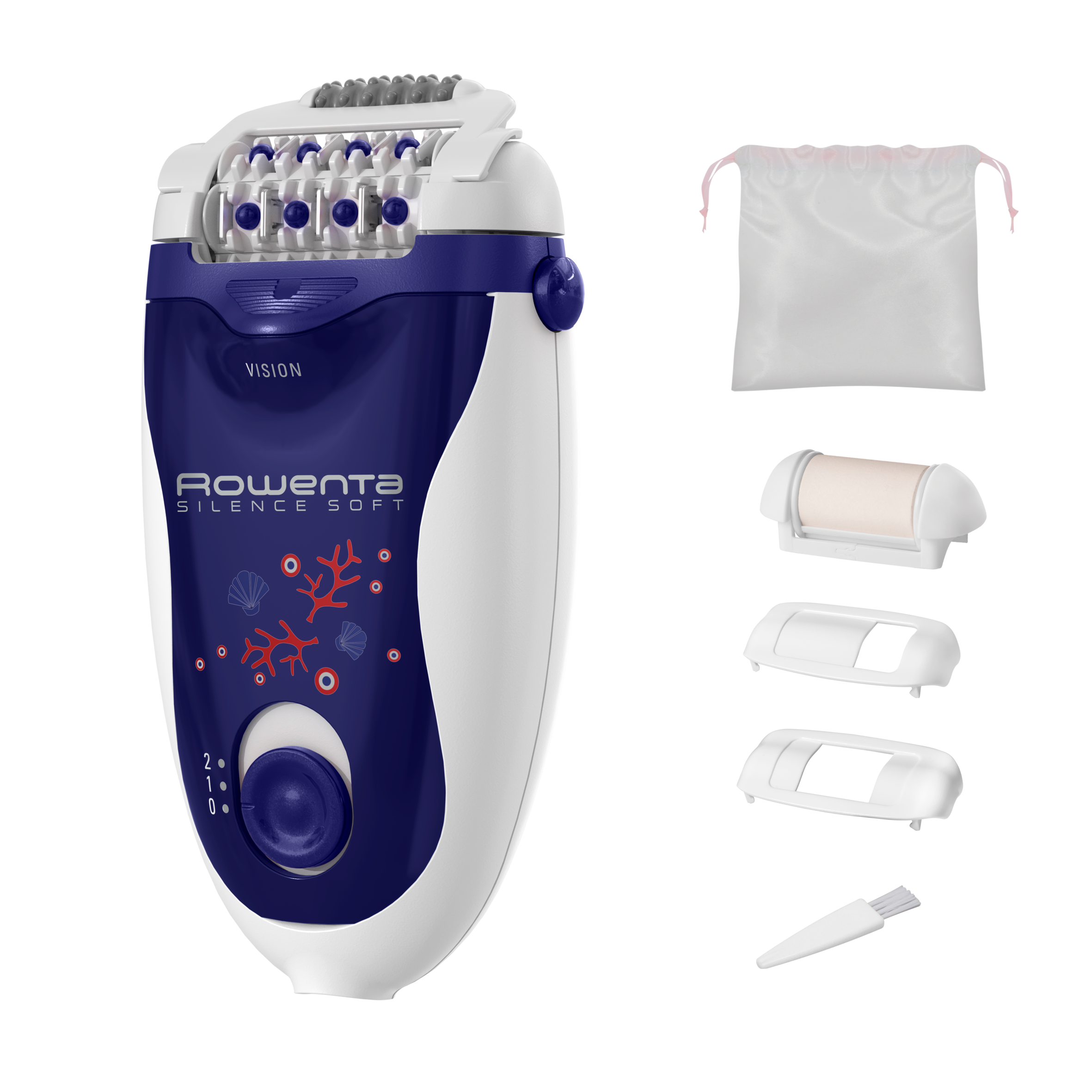 Silence Soft Epilator, Depiladora corporal, Función visión, Eficiencia multiángulo