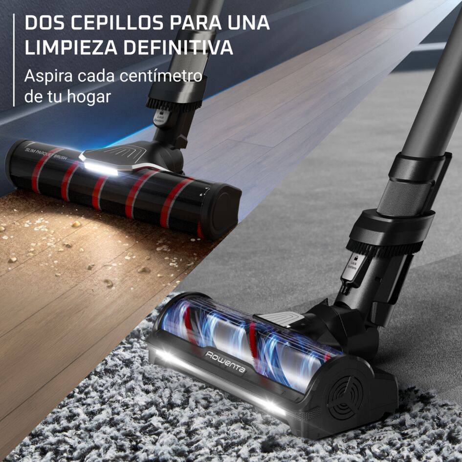 X-Force Flex 12.60 Neo Complete, Aspiradora escoba sin cable, 150 Air Watts, Gran autonomía, 2 cepillos Easy Brush, Pantalla Smart Control, Modelo antialergias