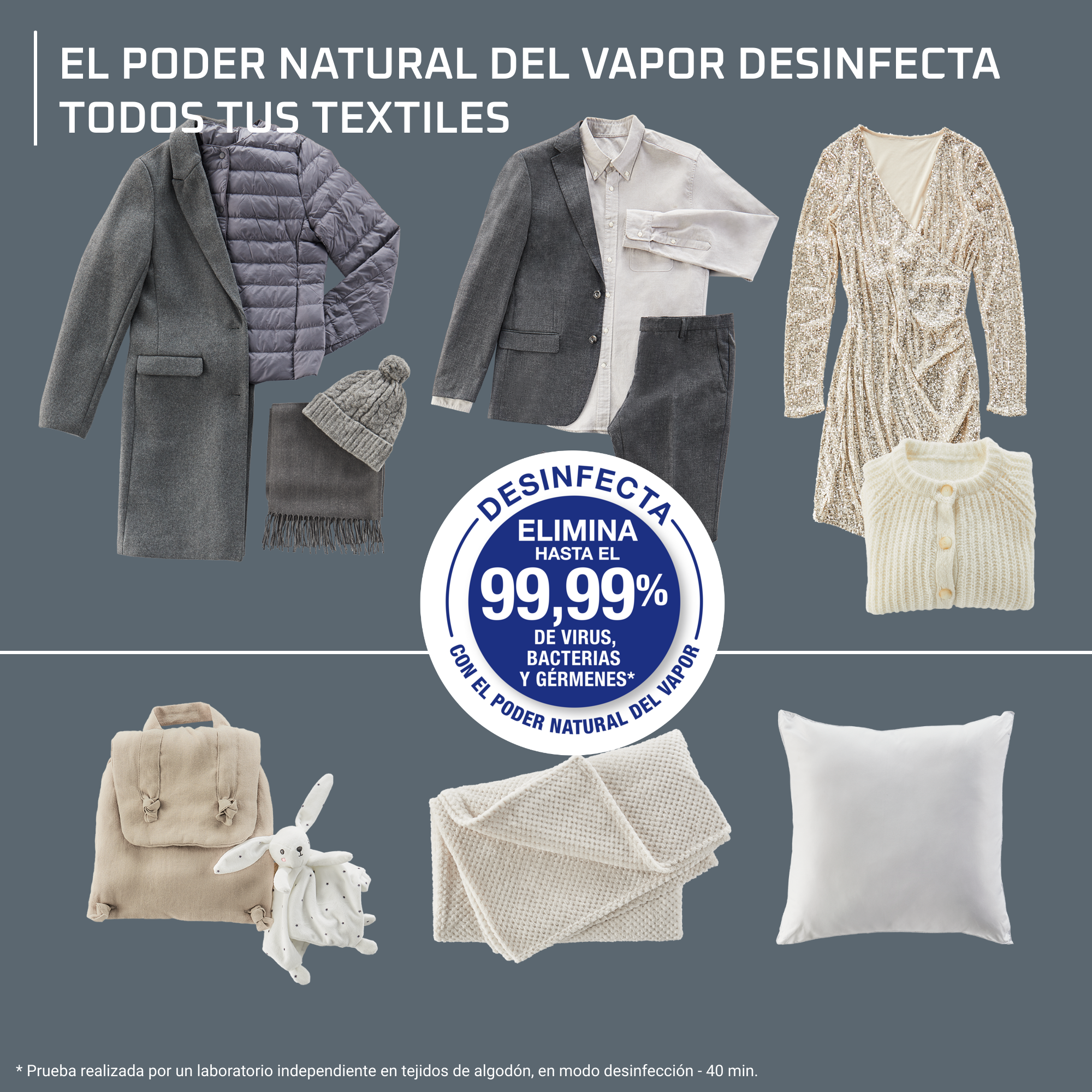 Care For You First de Rowenta, Solución de planchado automática, Elimina arrugas y olores, Desinfecta, Compacto