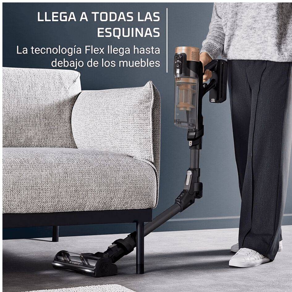X-Force Flex 14.80 de Rowenta, Aspiradora Escoba Sin Cable, 240 AW, 1 h 30 min Autonomía, Animal Care