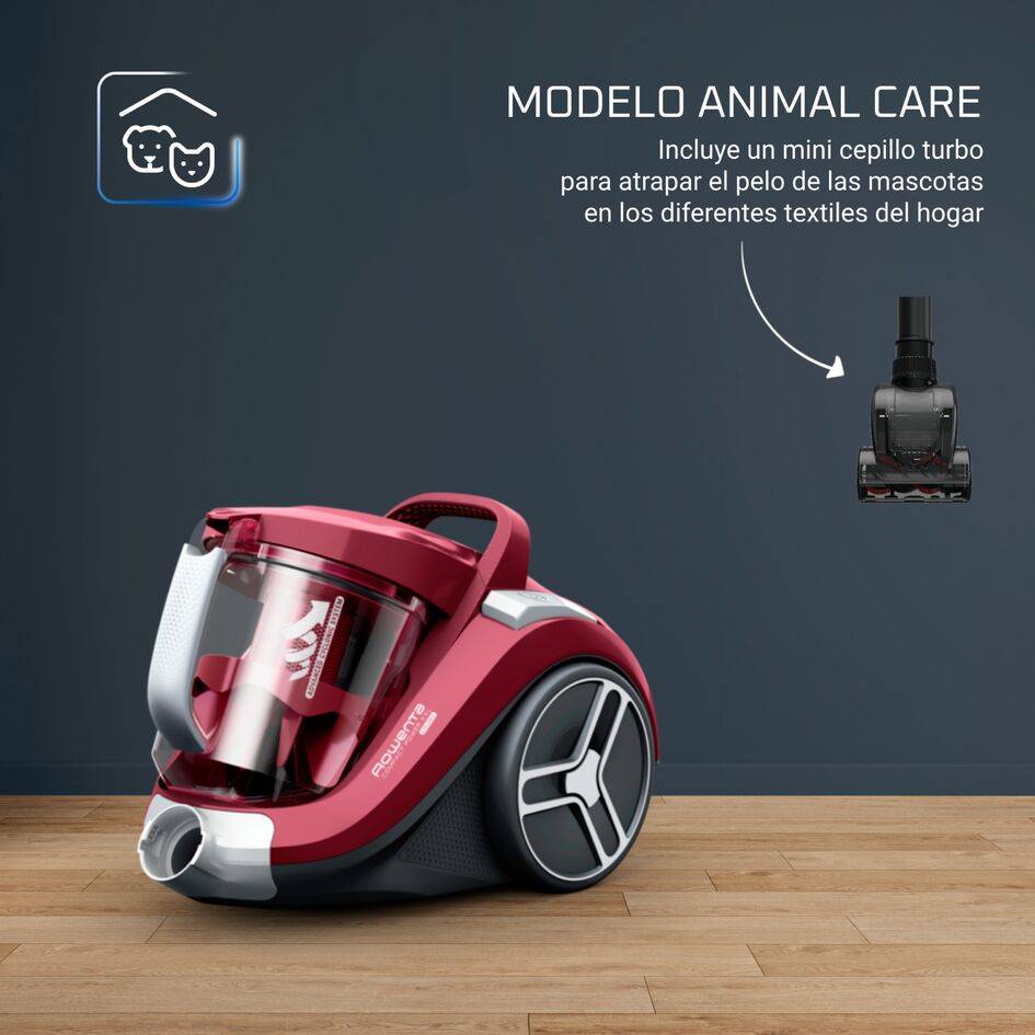 Compact Power XXL Aspiradora sin bolsa, Animal kit