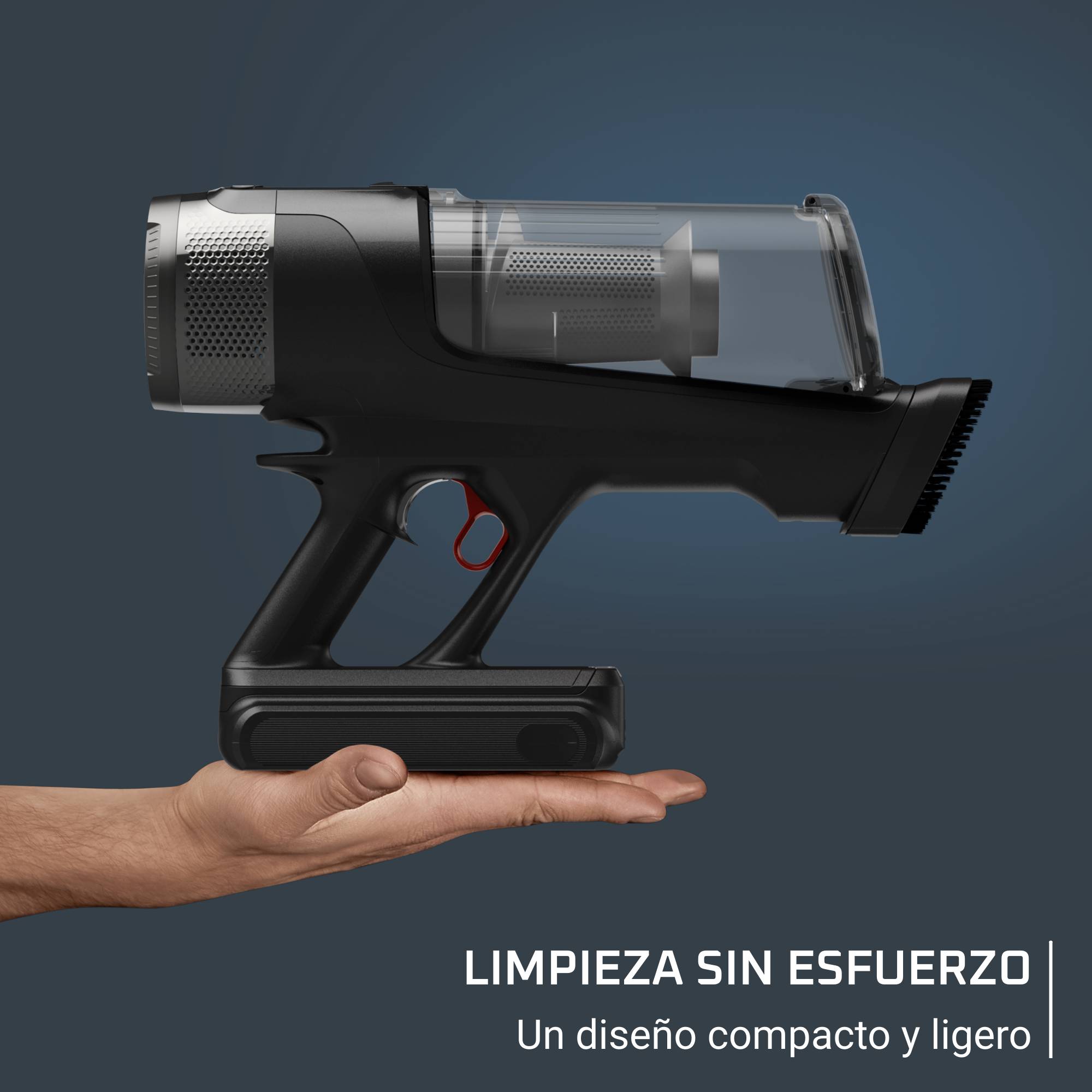 X-Force Flex 12.60 Neo Complete, Aspiradora escoba sin cable, 150 Air Watts, Gran autonomía, 2 cepillos Easy Brush, Pantalla Smart Control, Modelo antialergias