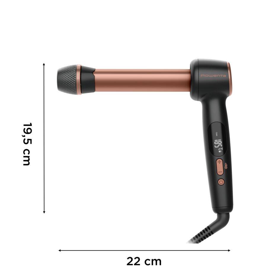 Twist Curl Ultimate Experience, Rizador de pelo, 4 ajustes, 3&nbsp;tamaños de ondas, Tecnología con sensor, Barril ajustable