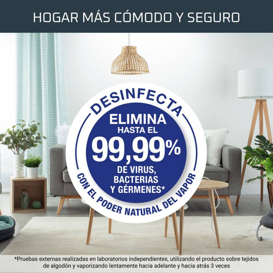 Cube Compact, Solución de planchado, Portátil, Golpe de 90 g/min, Vapor continuo 45 g/min