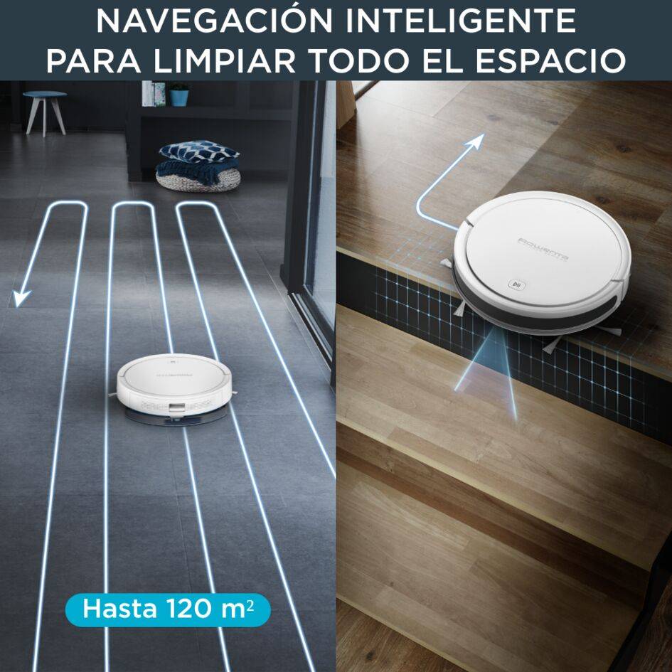 X-Plorer serie 50 Total Care + Connect, Robot aspirador, 4 en 1