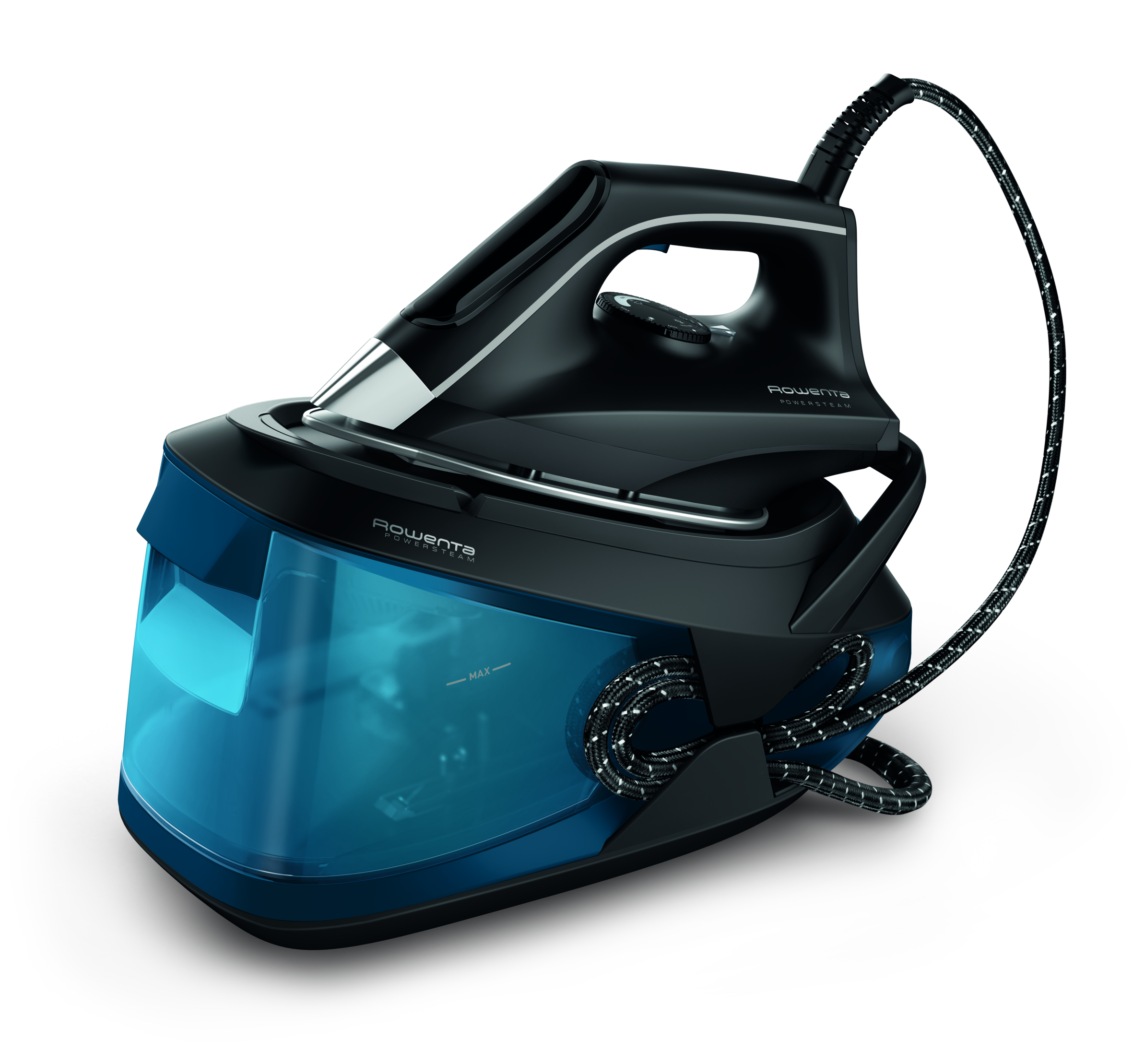 Powersteam de Rowenta, centro de planchado, 6,1 bar, 1,7L, Vapor de Alto Rendimiento, Sistema Antical, Modo Eco y Diseño Compacto