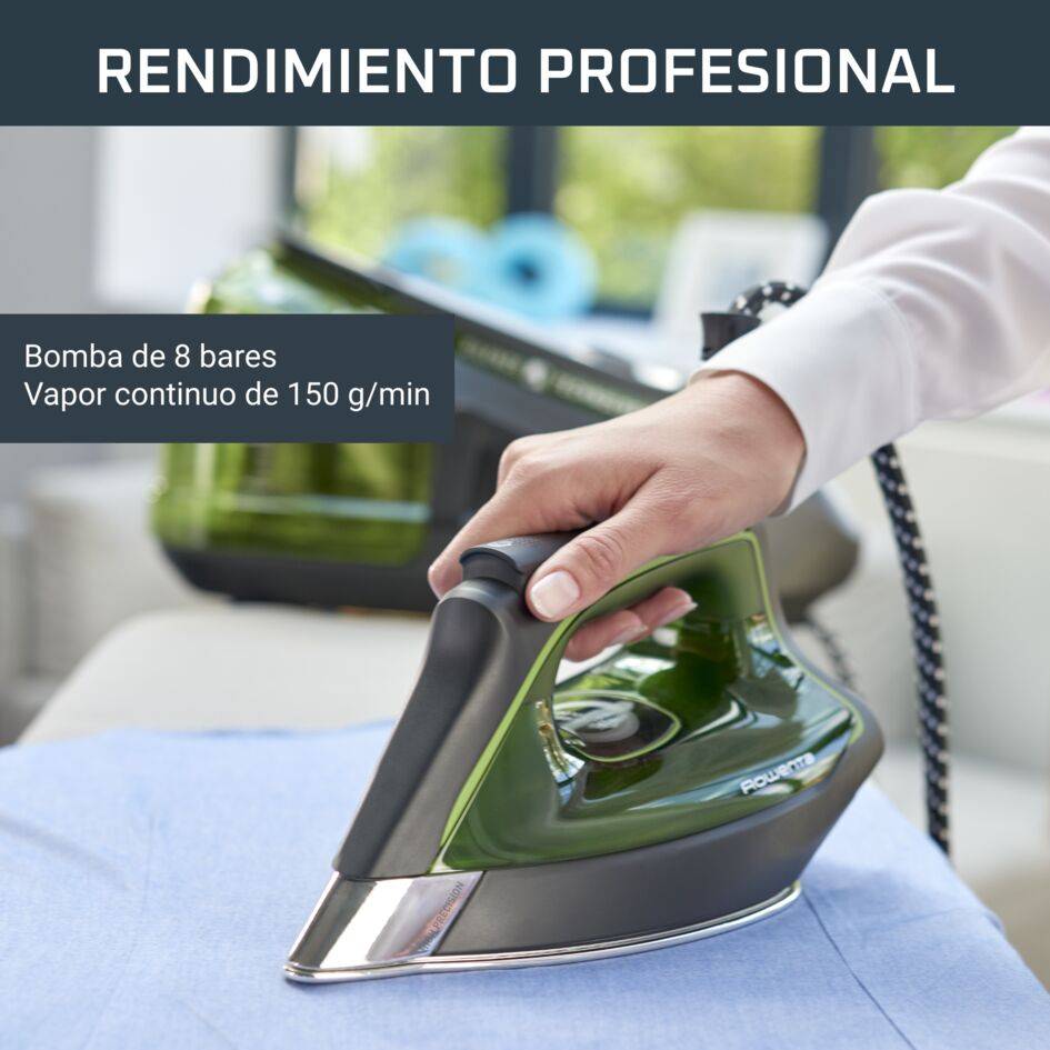 Silence Steam Pro, Centro de planchado, 8 bares, Golpe de 580 g/min, Silencioso
