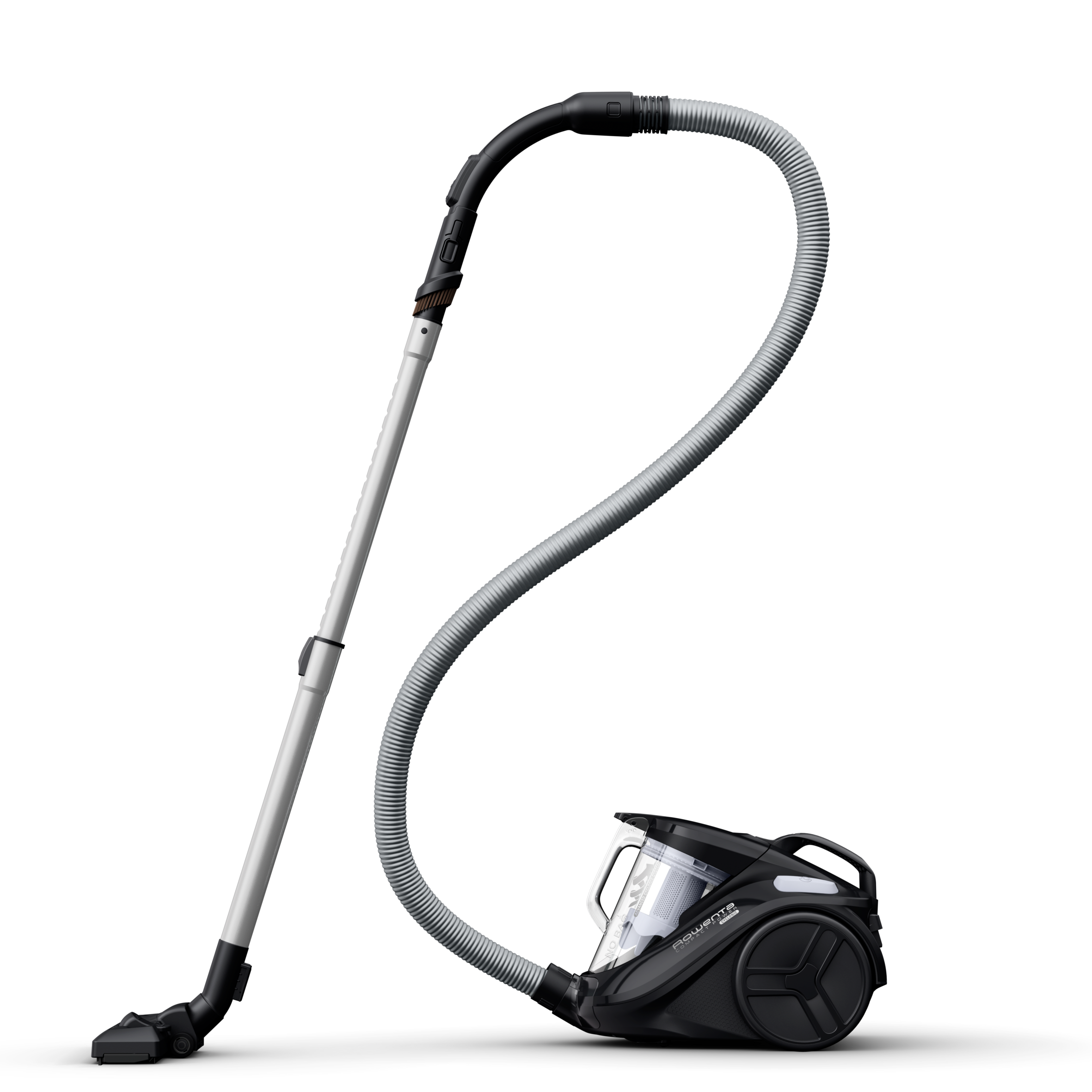 Compact Power Cyclonic de Rowenta, Aspiradora sin bolsa, kit clásico, filtración avanzada, gran recogida de polvo, compacta RO3725EA