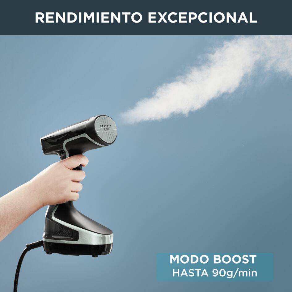 Access Steam Force, Cepillo de vapor, Salida de vapor de 30 g/min, Golpe de vapor, Negro