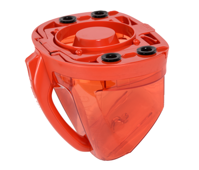 Depósito de polvo rojo RS-RT4258