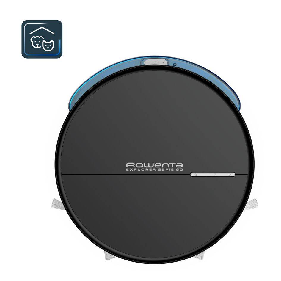 X-Plorer serie 60 Animal Care, Robot aspirador, 4 en 1, diseño plano