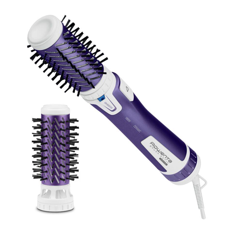 Brush Activ Volume & Shine, Cepillo secador, Moldea, 2 cabezales, Tecnología iónica