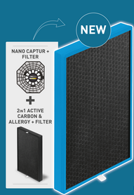 2in1 CARBON CAPTUR BOOST ALLERGY+ FILTER XD7231E0 for Pure Air y Pure Air Genius