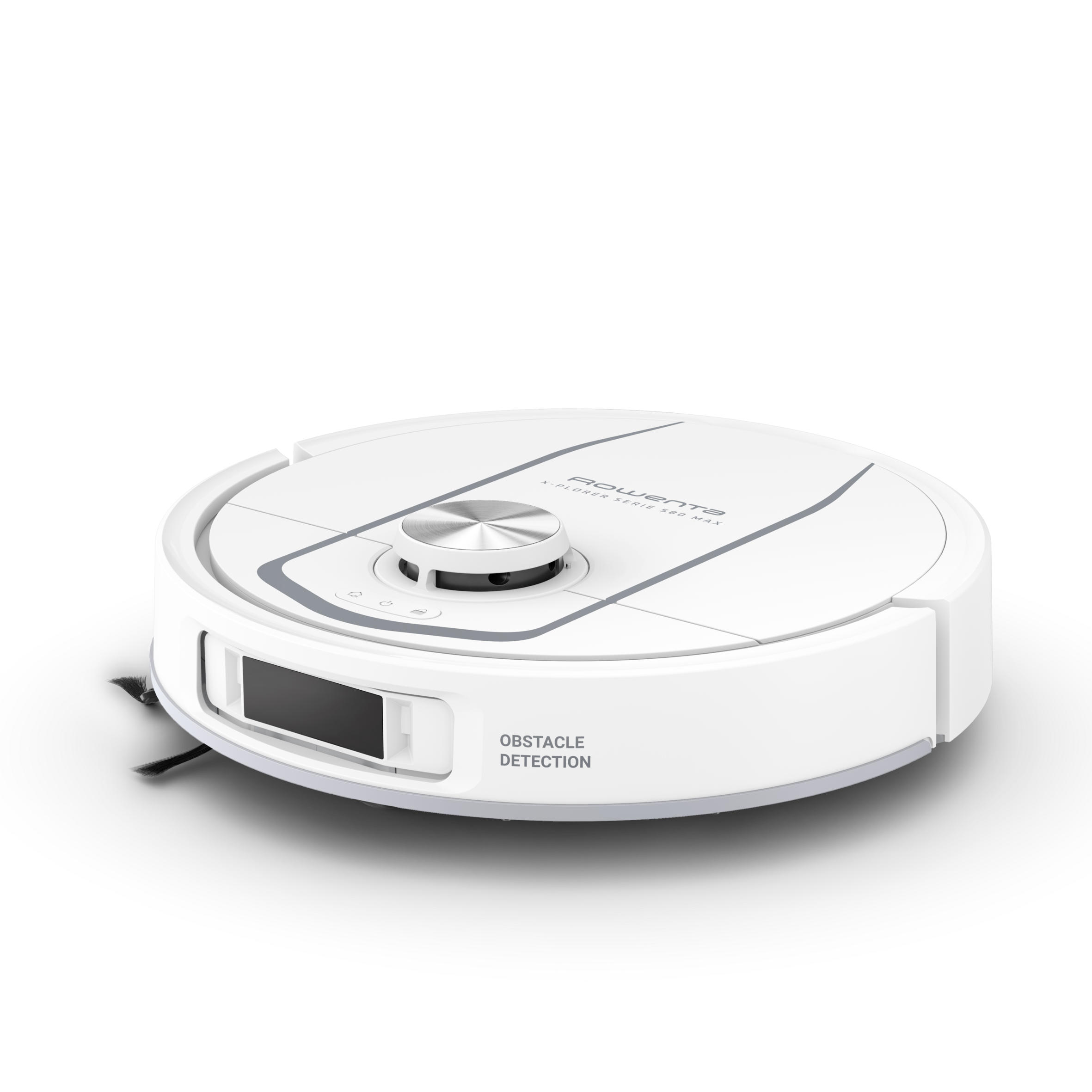 X-Plorer Serie 580 Max de Rowenta, Robot aspirador, lavado y secado automáticos de mopas, estación de vaciado automático de la suciedad, navegación inteligente