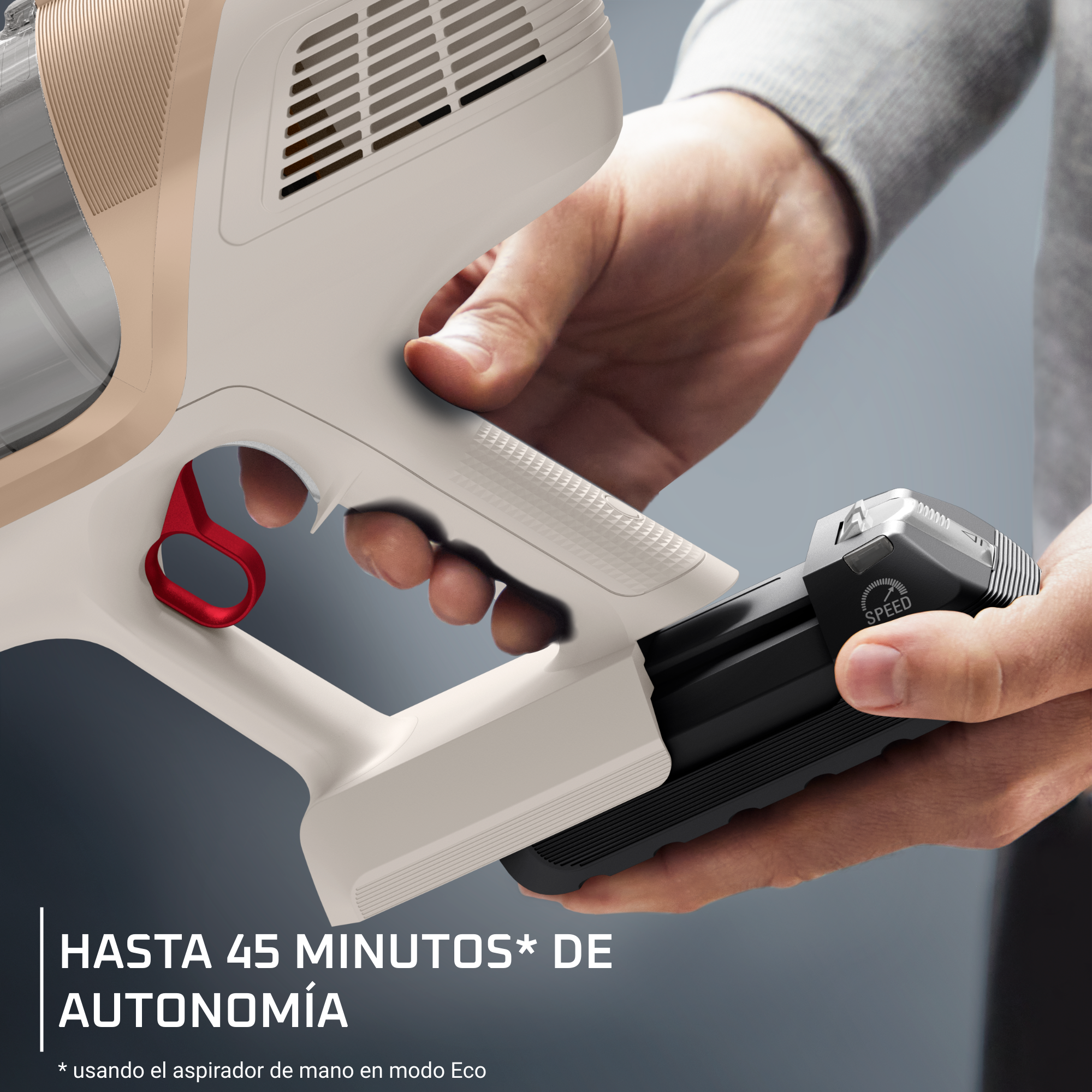 X-Pert 6.60, Aspiradora escoba sin cable, 1,4 Kg, 100 W