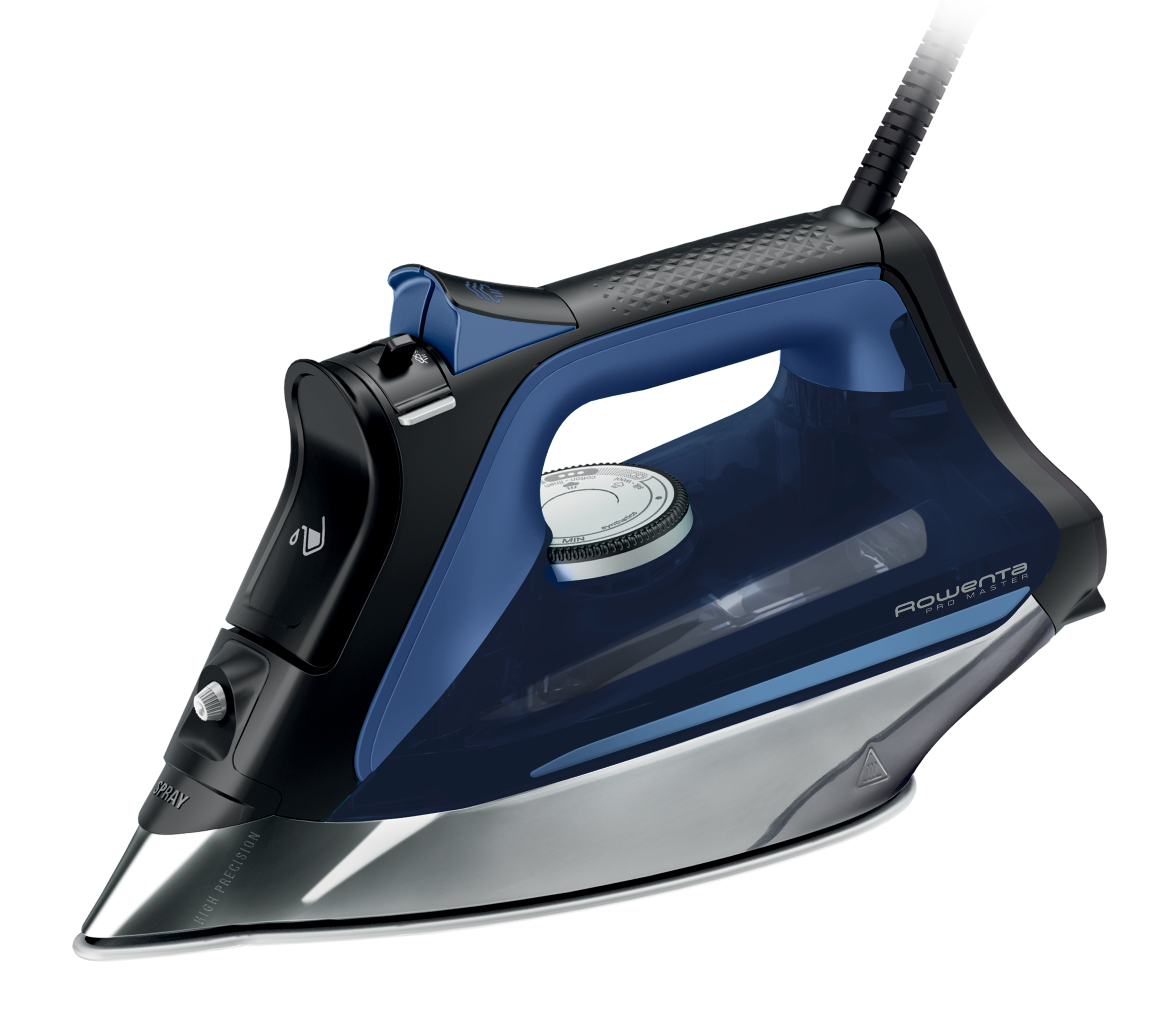 Pro Master, plancha de vapor, Azul